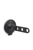 Brabantia kledinghaak inklapbaar zwart 3 hangers