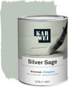 KARWEI binnenlak zijdeglans silver sage 750 ml 