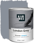KARWEI binnenlak zijdeglans london grey 750 ml 
