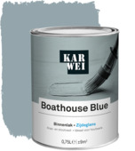 KARWEI binnenlak zijdeglans boathouse blue 750 ml