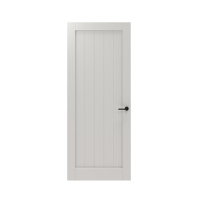 Lundia binnendeur Frama Fyra 2A01 wit gegrondverfd opdek rechts 88 x 211,5 cm