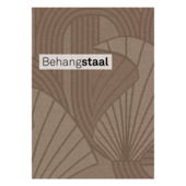 Behangstaal vliesbehang Roni warm taupe (dessin 139729)