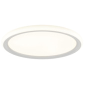 Brilliant LED plafondlamp Carloz wit Ø30 cm 