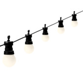 Garden Lights lichtsnoer Partylights 8W warm wit licht