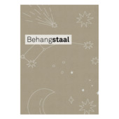 Behangstaal vliesbehang Cosmos taupe (dessin 139736)