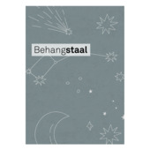 Behangstaal vliesbehang Cosmos blauw (dessin 139735)