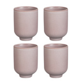 Beker Theo-Bert Pot lila 4 stuks 10 x 7,5 cm ø