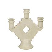 Kandelaar beige - l21xb8xh23,5cm