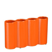 Vaas oranje - l34xb9xh21cm