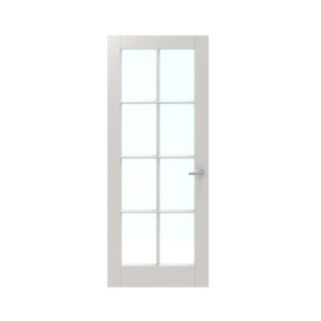 Lundia binnendeur Frama En 2C05 blank glas wit gegrondverfd stomp 93 x 231,5 cm