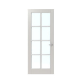 Lundia binnendeur Frama En 2F05 blank facet glas wit gegrondverfd stomp 83 x 201,5 cm