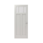 Lundia binnendeur Frama En 2G02 mat facet glas wit gegrondverfd stomp 73 x 211,5 cm