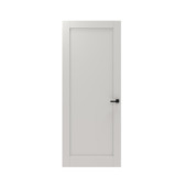 Lundia binnendeur Frama Tre 2A03 wit gegrondverfd opdek rechts 83 x 231,5 cm