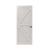 Lundia binnendeur Frama Fyra 2A07 wit gegrondverfd stomp 93 x 231,5 cm