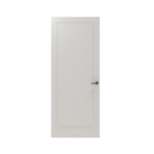 Lundia binnendeur Vika En BA01 RAL 9010 gelakt stomp rechts 93 x 231,5 cm