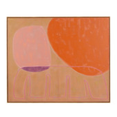 Muurdecoratie beige FSC 100% - l100xb120xh3,5cm