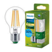 Philips ultra efficient LED E27 peer 5W 2700K