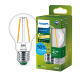 Phillips ultra efficient LED E27 peer 2,3W niet dimbaar 2700K