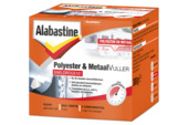 Alabastine polyester en metaal vulmiddel set gebroken wit 300 g