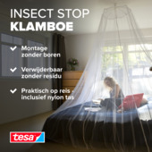tesa COMFORT Klamboe Wit