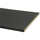 Werkblad ASW28 205x60cm Nero Brasil