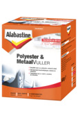 Alabastine polyester en metaal vuller set naturel 500 g