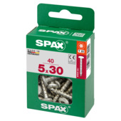 Spax schroef bolkop wirox 5x30 mm 40 stuks