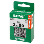 Spax schroef T-Star Plus geel 3,5x50 mm 50 stuks