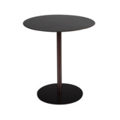 KARWEI bijzettafel Cody burgundy metaal ø 38 cm