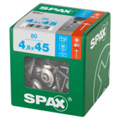 Spax plaatmetaalschroef 4,5 x 45 mm rvs a2 80 stuks
