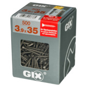 Spax gipsplaatschroef 3,9 x 35 mm gefosfateerd zwart 500 stuks