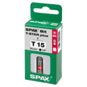 Spax Bit T-STAR plus T 15 S 1 stuk