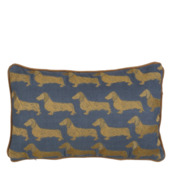 Kussen Theo-Bert Pot blauw 55 x 35 cm