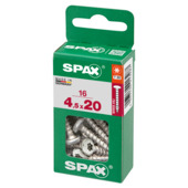 Universele schroef  4,5x20 mm T20 staal blank bolkop T-Star 16 stuks