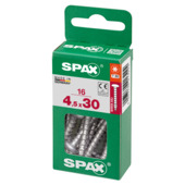 Universele schroef  4,5x30 mm T20 staal blank bolkop T-Star 16 stuks