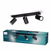 Philips triospot Kosipo zwart
