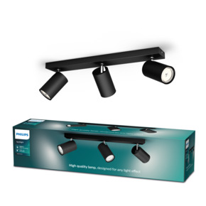 Philips triospot Kosipo zwart