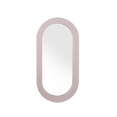 Spiegel met houten frame lila 20x40x2,5cm