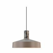 Nordlux hanglamp Elvas marmer licht bruin 60W - E27