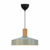 Nordlux hanglamp Elvas cork zacht groen 60W - E27