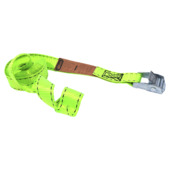 Jumbo spanband groen 25mm met klemgesp 300 cm