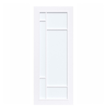 Arne & Bodil binnendeur ABD500 satijnglas - extra wit afgelakt - glaslat extra wit