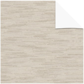 Kleurstaal KARWEI verduisterend dubbel plisségordijn wit beige structuur (28190)