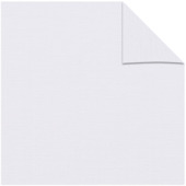 Kleurstaal KARWEI transparant rolgordijn wit (28119)