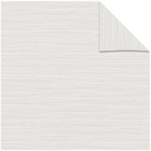 Kleurstaal KARWEI transparant rolgordijn wit structuur (28116)