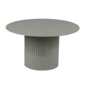 Bijzettafel Bonda grijs metaal Ø 64 cm