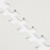 Foam puzzelmat beige 120 x 180