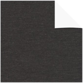 Kleurstaal KARWEI lichtdoorlatend rolgordijn zwart structuur (28185)