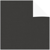 Kleurstaal KARWEI verduisterend rolgordijn zwart (28160)