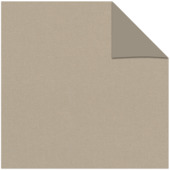 Kleurstaal KARWEI verduisterend rolgordijn lichttaupe (28164)